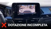 Volkswagen T-Roc (2022) - CONTRO - DOTAZIONE INCOMPLETA
