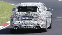 BMW 1 Series facelift new spy photo