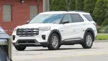 2024 Ford Explorer Active Front View Spy Photo