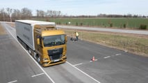I test sulla rumorosità del camion condotti da MAN Truck & Bus
