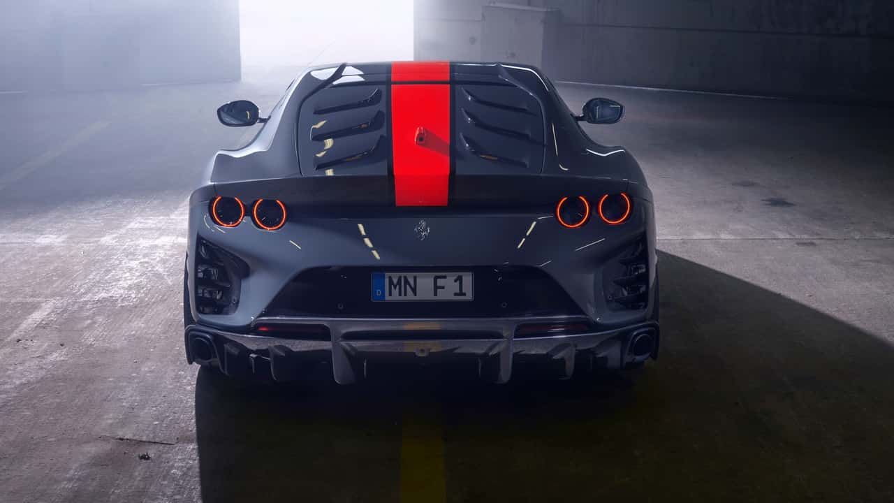 Novitec tarafından modifiye edilen Ferrari 812 Competizione