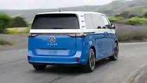 US-spec 2024 Volkswagen ID. Buzz LWB exterior driving shots