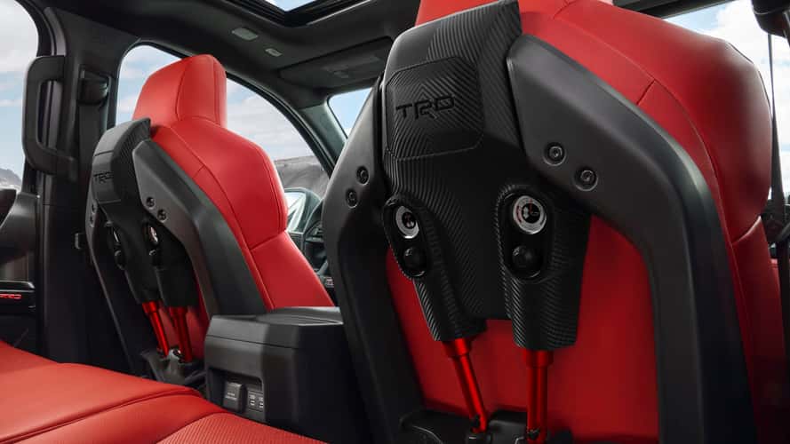 2024 Toyota Tacoma TRD Pro Has Awesome Shock-Absorbing Off-Road Seats