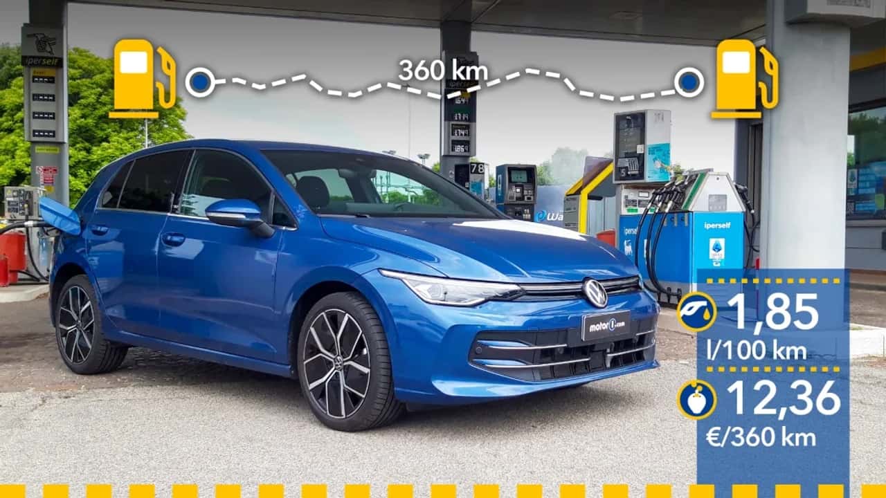 Volkswagen Golf eHybrid, consumo real