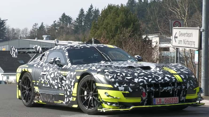 New Mercedes-AMG Black Series Filmed Looking Like A Road-Legal Race Car