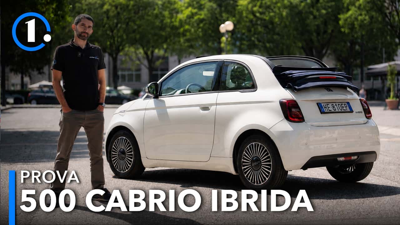 Torna la Fiat 500 Cabrio ibrida a benzina: ecco come va