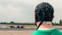 Castrol Thrill of Driving - Cap wearer by track