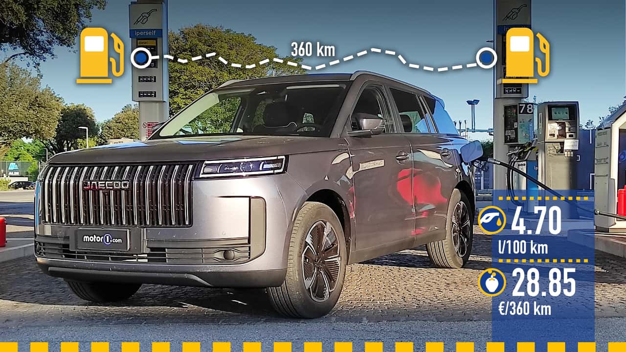 Jaecoo 5 full hybrid (2026), la prova consumi