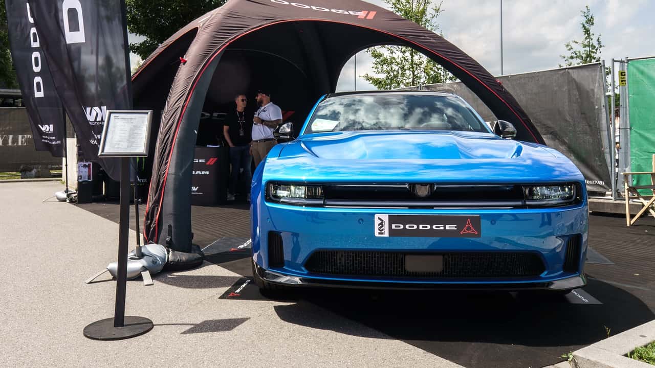 Dodge Charger auf dem MYLE Festival 2026 in München