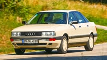 Audi 90 quattro (1987), la prova