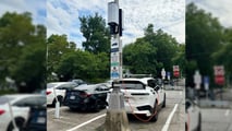 Caricabatterie elettrici Voltpost Lamppost a Larchmont, New York