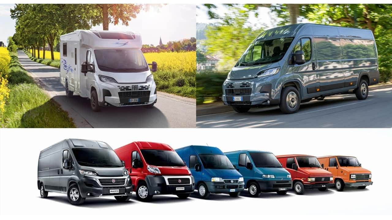 Fiat Ducato compie 45 anni: storia, numeri e successo europeo