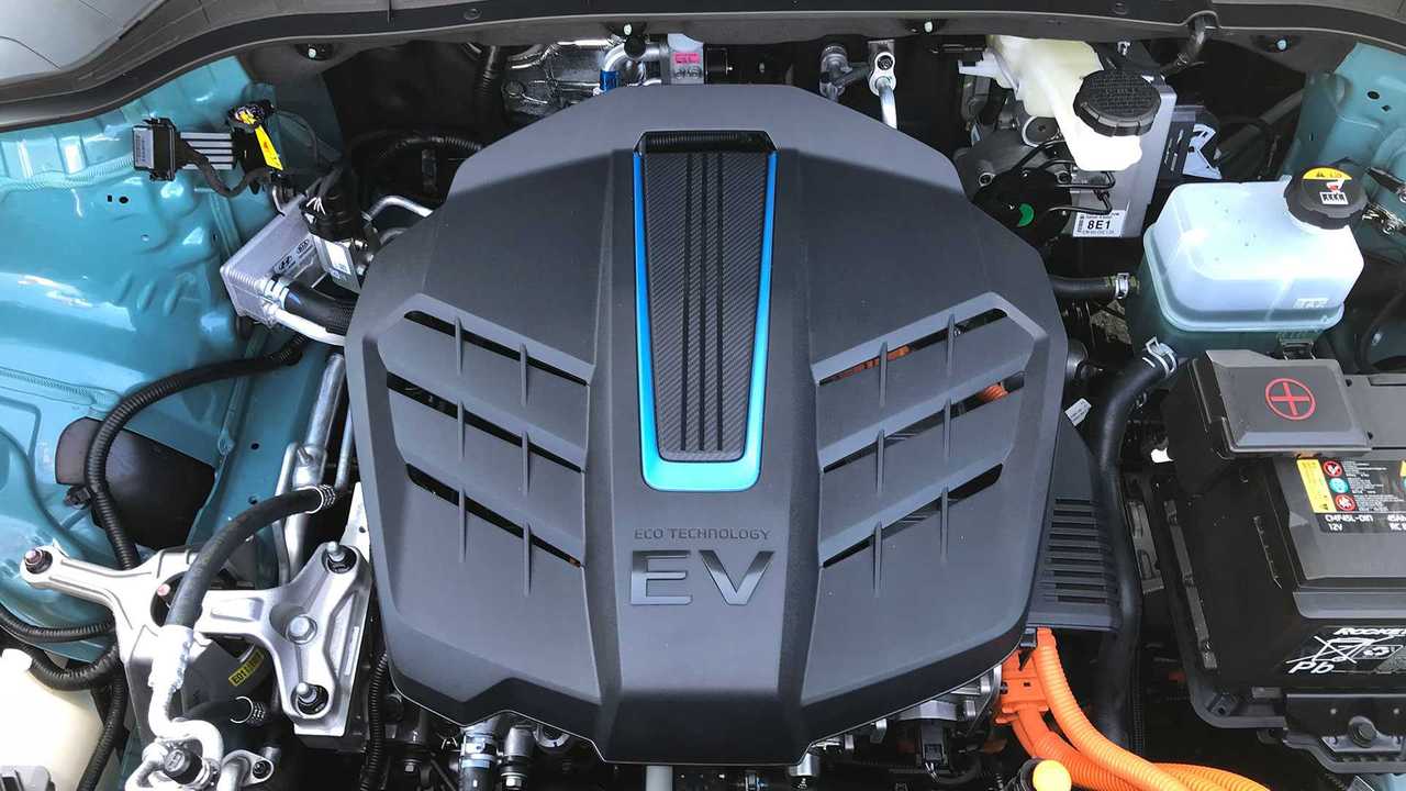 Hyundai found room for the EV powertrain in the existing Kona model.