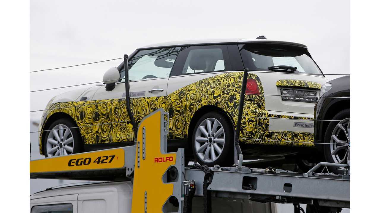 Mini Cooper Test Mule