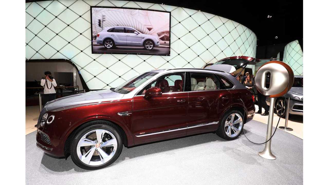 Bentley Bentayga Hybrid (plug-in hybrid)
