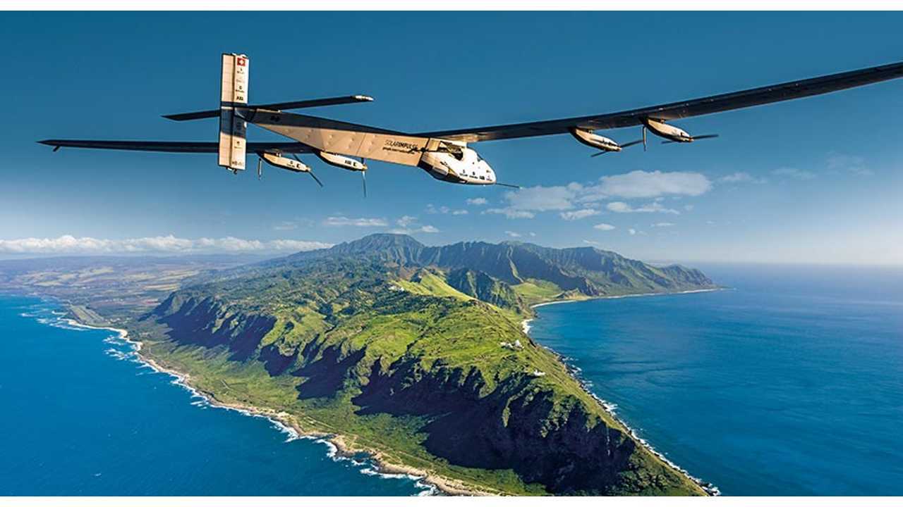 Solar Impulse 2 in Hawaii