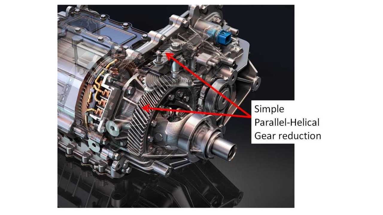 Bolt EV uses simple parallel helical gears like Tesla and BMW (via GM)