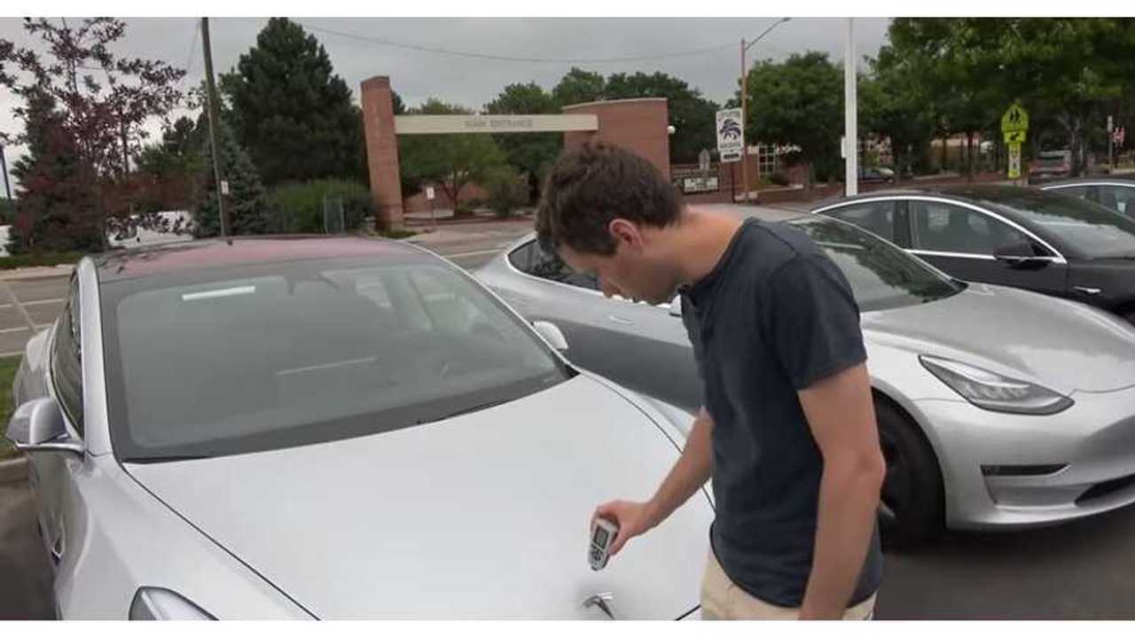 Watch As Tesla Paint Gets Put To The Test