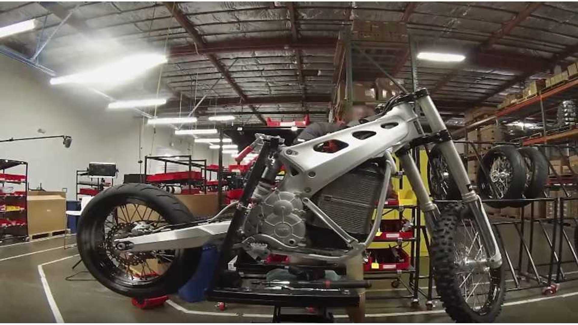 Alta Motors Redshift MX Factory Tour 