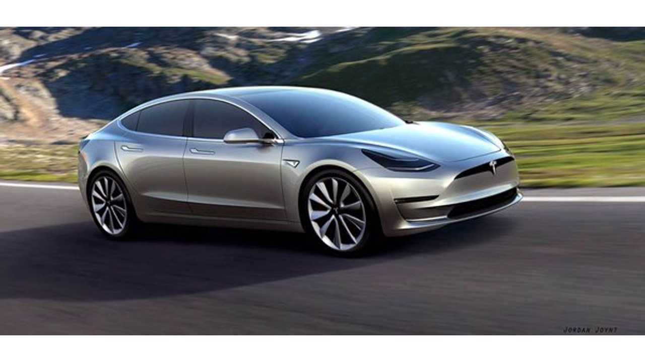 Model 3 With Tweaked Front Fascia - <a href=
