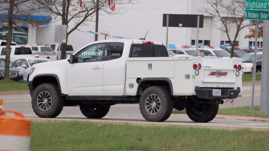 Chevy Colorado ZR2 Utility Spy Photos