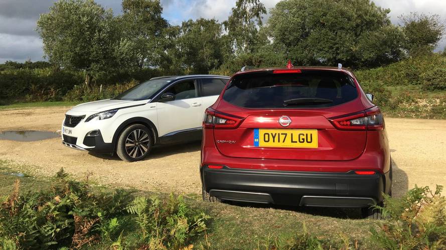 Nissan Qashqai vs Peugeot 3008 SUV