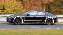 Porsche Mission E Nurburgring Spy Photos