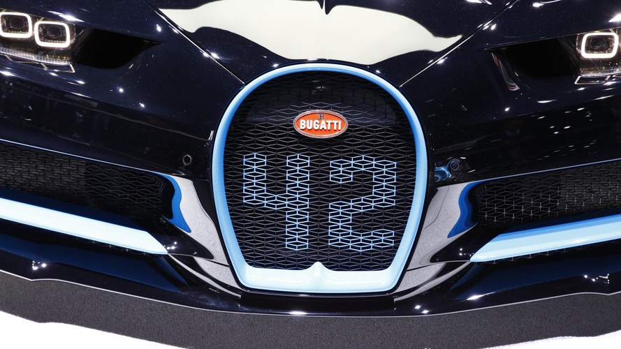 Bugatti Chrion live in Frankfurt