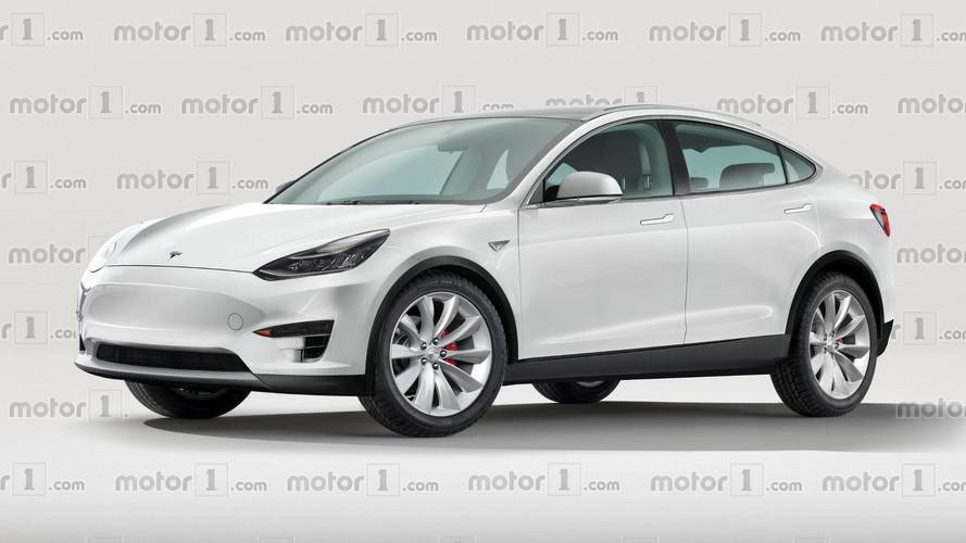 Tesla Model Y rendering