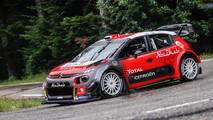 Loeb teste la Citroën C3 WRC