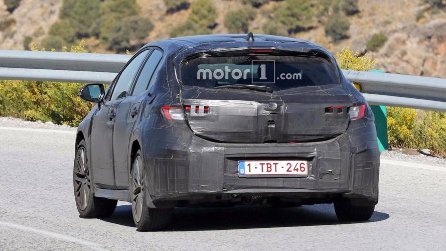 Toyota Auris Corolla Spy Shots