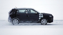 SsangYong crossover spy photo