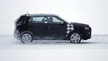 SsangYong crossover spy photo