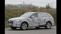 Audi Q7 mit weniger Tarnung erwischt
