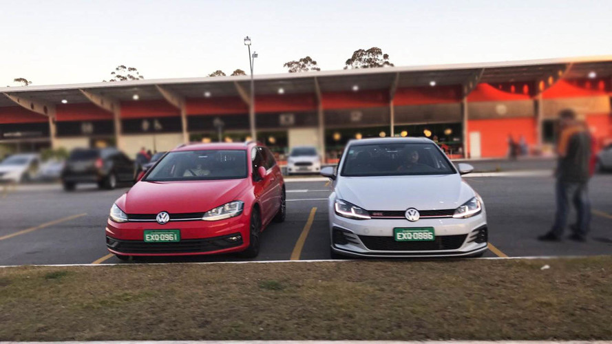 Flagra linha VW Golf 2018