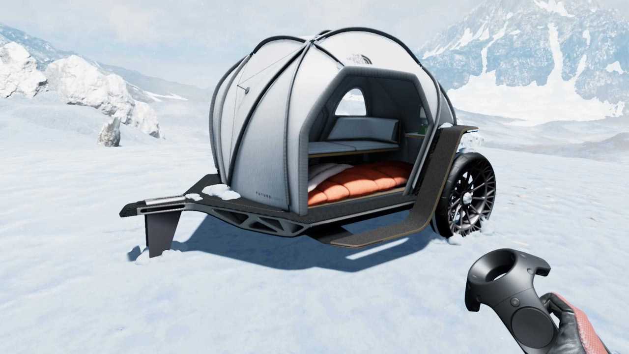 BMW and Northface Futurelight Camper Concept