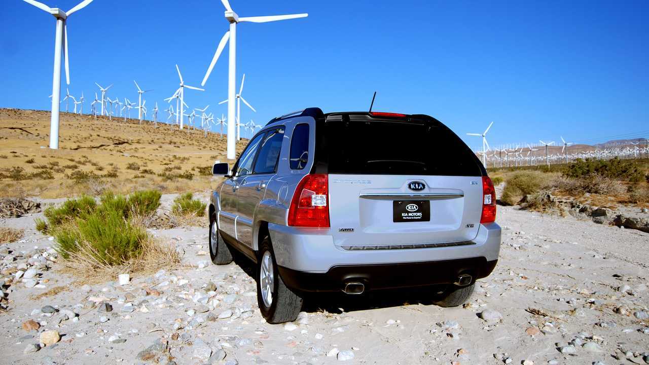 Kia Sportage, foto storiche