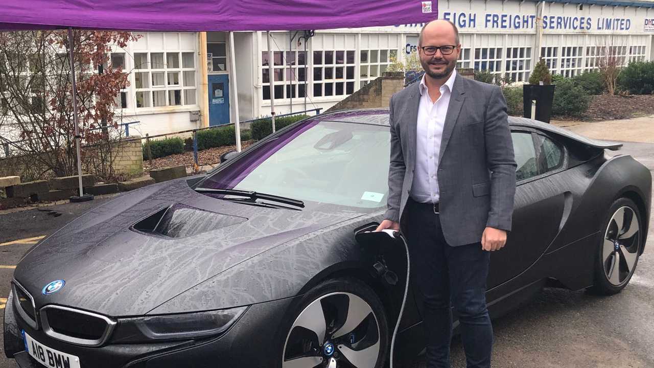 AFC Energy hydrogen fuel-cell charging system