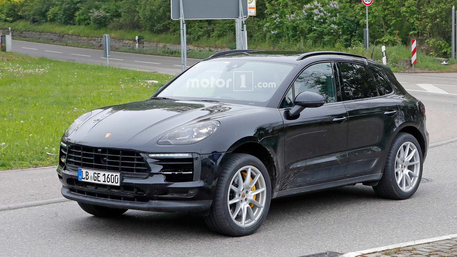 Makyajlı Porsche Macan casus fotoğraflar
