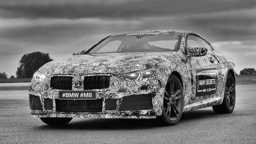 BMW M8 Camouflaged Teaser