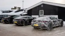 Aston Martin DB11 S spy photo