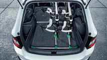 Skoda Fabia Combi blanco maletero
