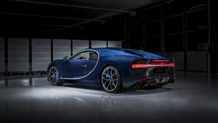 Bugatti Chiron in Bleu Royal