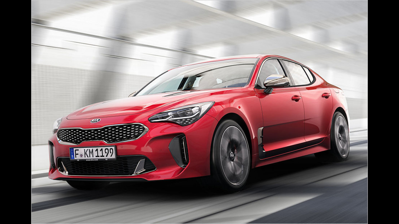 Kia Stinger So sportlich ist die neue PerformanceLimousine