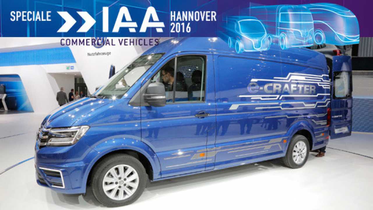 IAA Hannover 2016, Volkswagen lancia e-Crafter