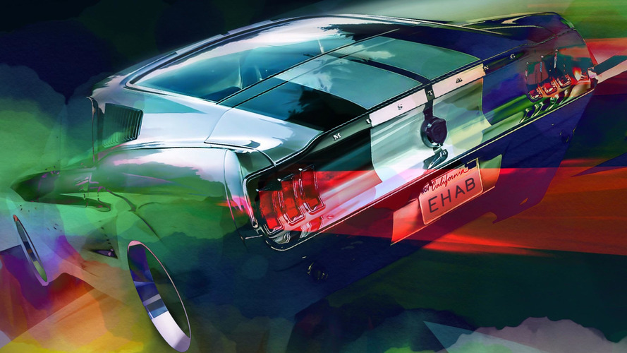 Ford Mustang Art