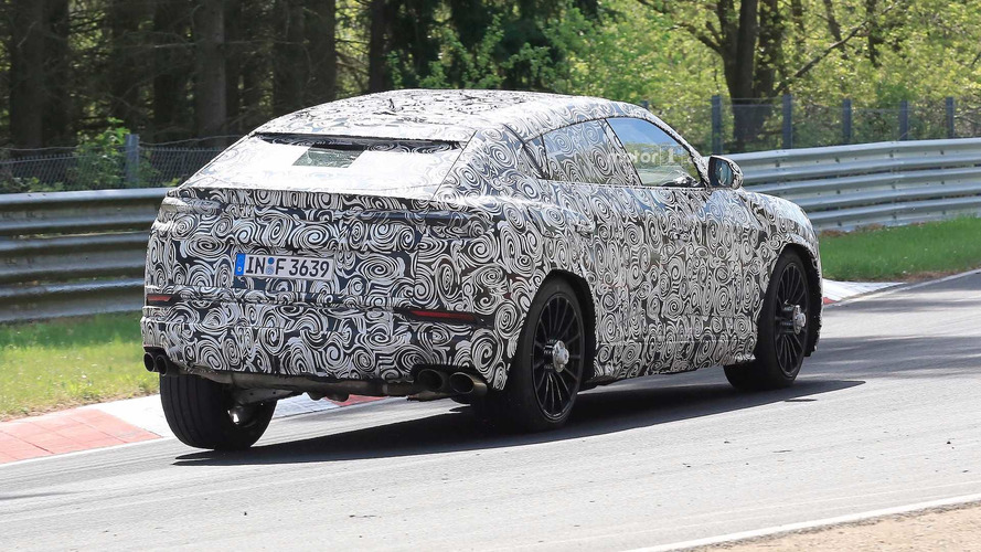 Fotos espía del Lamborghini Urus en Nürburgring