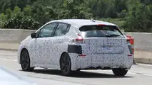 2018 Nissan Leaf casus fotoğrafları