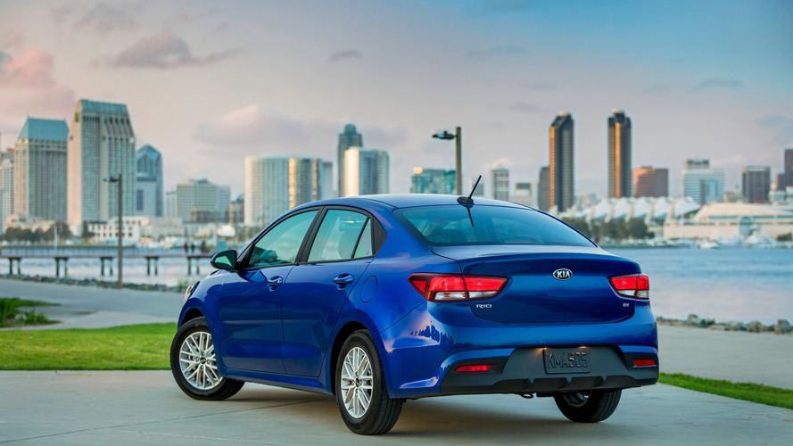 2018 Kia Rio A.B.D. versiyonu