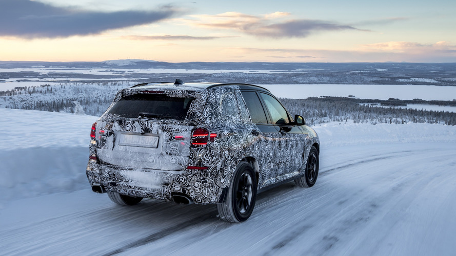 BMW X3 2018, fotos espia